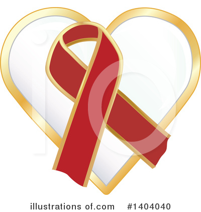 Royalty-Free (RF) Awareness Ribbon Clipart Illustration by inkgraphics - Stock Sample #1404040