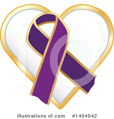 Royalty-Free (RF) Awareness Ribbon Clipart Illustration by inkgraphics - Stock Sample #1404042
