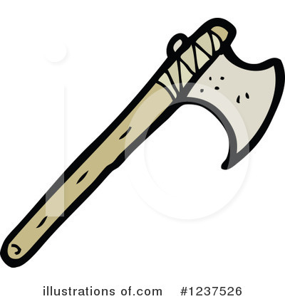 Royalty-Free (RF) Axe Clipart Illustration by lineartestpilot - Stock Sample #1237526