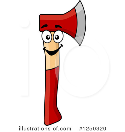 Royalty-Free (RF) Axe Clipart Illustration by Vector Tradition SM - Stock Sample #1250320