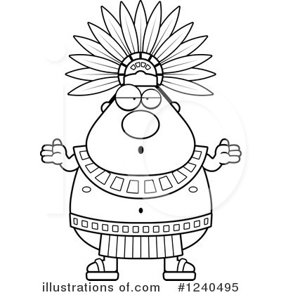 Aztec Clipart #1240495 by Cory Thoman