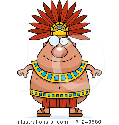 Royalty-Free (RF) Aztec Clipart Illustration by Cory Thoman - Stock Sample #1240560