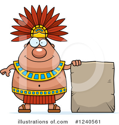 Royalty-Free (RF) Aztec Clipart Illustration by Cory Thoman - Stock Sample #1240561
