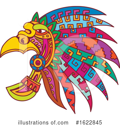 Royalty-Free (RF) Aztec Clipart Illustration by patrimonio - Stock Sample #1622845