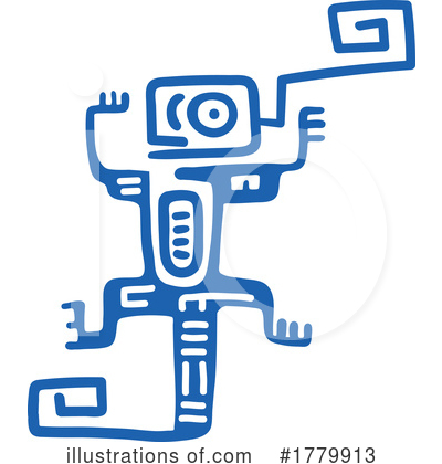Royalty-Free (RF) Aztec Clipart Illustration by Vector Tradition SM - Stock Sample #1779913