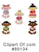 Babies Clipart #89134 by Pams Clipart