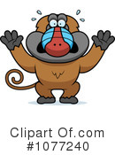 Baboon Clipart #1077240 by Cory Thoman