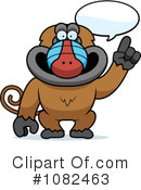 Baboon Clipart #1082463 by Cory Thoman
