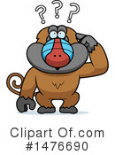 Baboon Clipart #1476690 by Cory Thoman