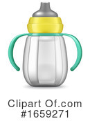 Baby Bottle Clipart #1659271 by Vector Tradition SM