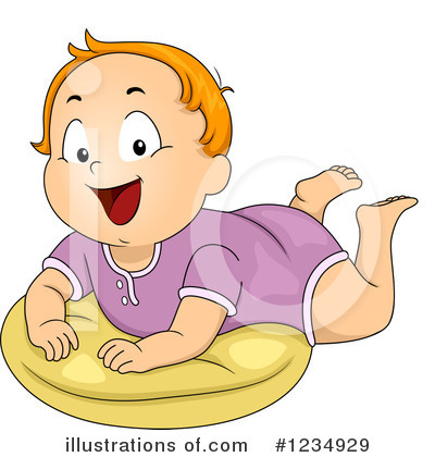 Royalty-Free (RF) Baby Boy Clipart Illustration by BNP Design Studio - Stock Sample #1234929
