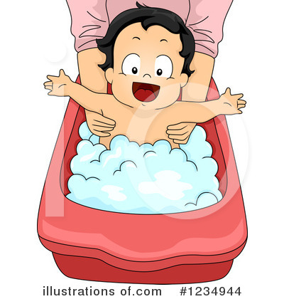 Royalty-Free (RF) Baby Boy Clipart Illustration by BNP Design Studio - Stock Sample #1234944
