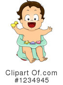 Baby Boy Clipart #1234945 by BNP Design Studio