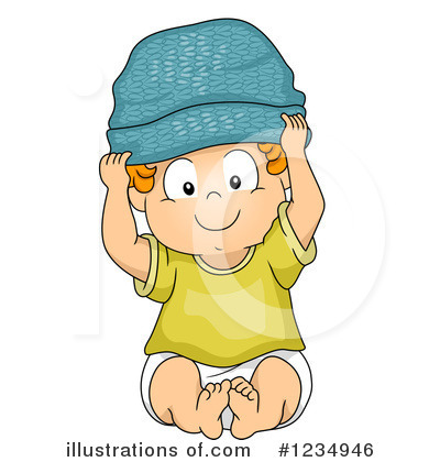 Royalty-Free (RF) Baby Boy Clipart Illustration by BNP Design Studio - Stock Sample #1234946