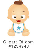 Baby Boy Clipart #1234948 by BNP Design Studio