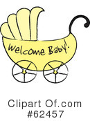 Baby Carriage Clipart #62457 by Pams Clipart