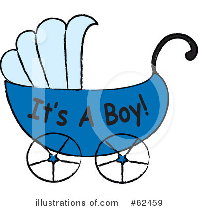 Royalty-Free (RF) Baby Carriage Clipart Illustration by Pams Clipart - Stock Sample #62459