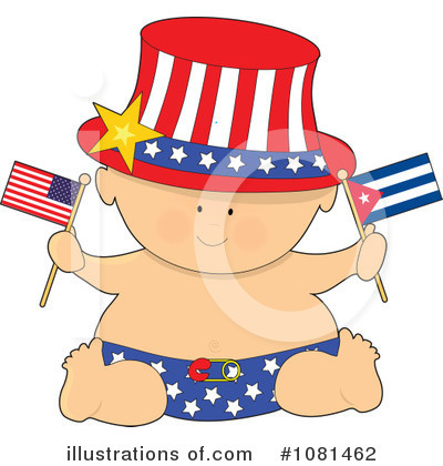 Americana Clipart #1081462 by Maria Bell