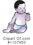 Baby Clipart #1107950 by Lal Perera