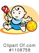 Baby Clipart #1108758 by Vector Tradition SM