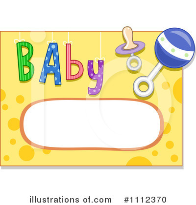 Baby Items Clipart #1112370 by BNP Design Studio