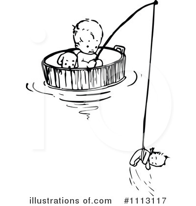 Royalty-Free (RF) Baby Clipart Illustration by Prawny Vintage - Stock Sample #1113117