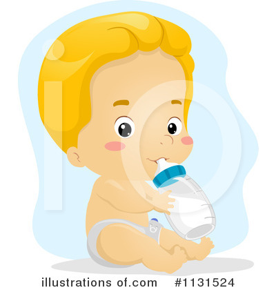 Royalty-Free (RF) Baby Clipart Illustration by BNP Design Studio - Stock Sample #1131524