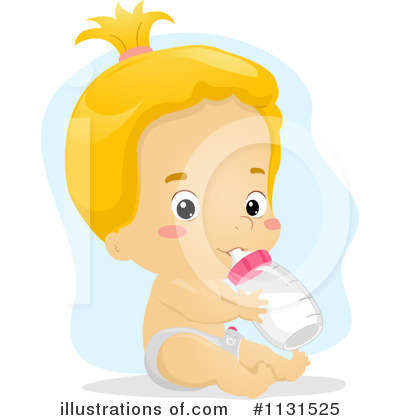 Royalty-Free (RF) Baby Clipart Illustration by BNP Design Studio - Stock Sample #1131525