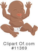 Baby Clipart #11369 by AtStockIllustration