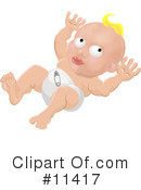 Baby Clipart #11417 by AtStockIllustration