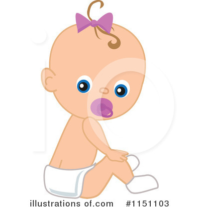 Baby Clipart #1151103 by peachidesigns