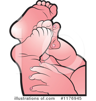 Royalty-Free (RF) Baby Clipart Illustration by Lal Perera - Stock Sample #1176945