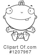 Baby Clipart #1207967 by Cory Thoman