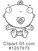 Baby Clipart #1207973 by Cory Thoman