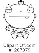 Baby Clipart #1207979 by Cory Thoman