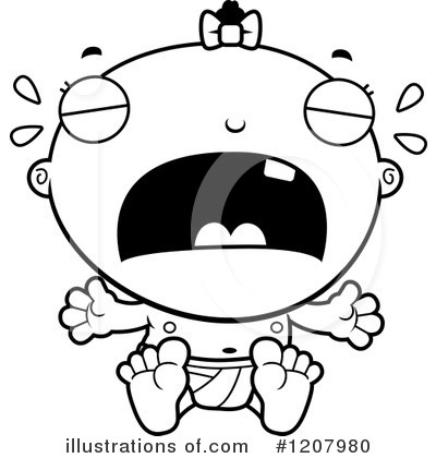 Royalty-Free (RF) Baby Clipart Illustration by Cory Thoman - Stock Sample #1207980