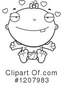Baby Clipart #1207983 by Cory Thoman