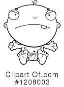 Baby Clipart #1208003 by Cory Thoman