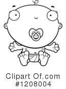 Baby Clipart #1208004 by Cory Thoman