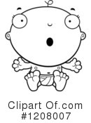 Baby Clipart #1208007 by Cory Thoman