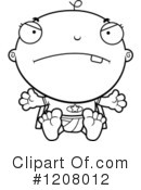 Baby Clipart #1208012 by Cory Thoman