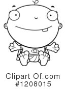 Baby Clipart #1208015 by Cory Thoman
