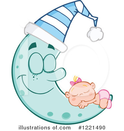 Royalty-Free (RF) Baby Clipart Illustration by Hit Toon - Stock Sample #1221490