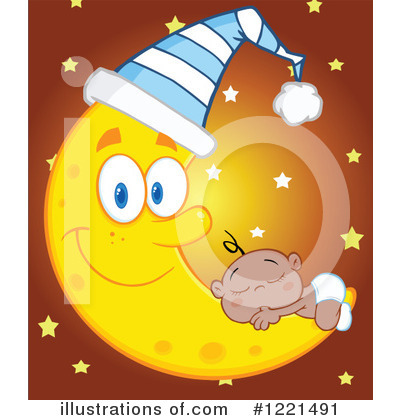Royalty-Free (RF) Baby Clipart Illustration by Hit Toon - Stock Sample #1221491