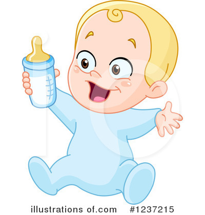 Royalty-Free (RF) Baby Clipart Illustration by yayayoyo - Stock Sample #1237215