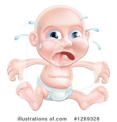 Crying Clipart #1269328 by AtStockIllustration