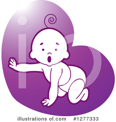 Baby Clipart #1277333 by Lal Perera