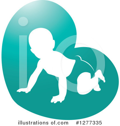 Royalty-Free (RF) Baby Clipart Illustration by Lal Perera - Stock Sample #1277335