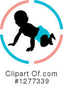 Baby Clipart #1277339 by Lal Perera