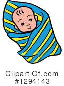 Baby Clipart #1294143 by LaffToon